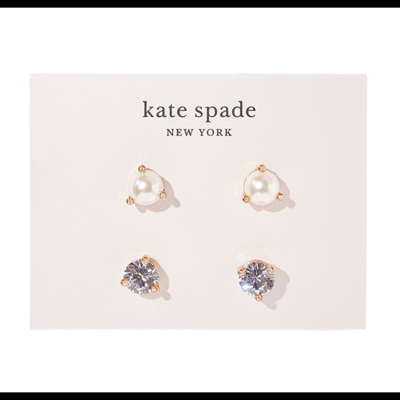 kate spade rise and shine stud earring set